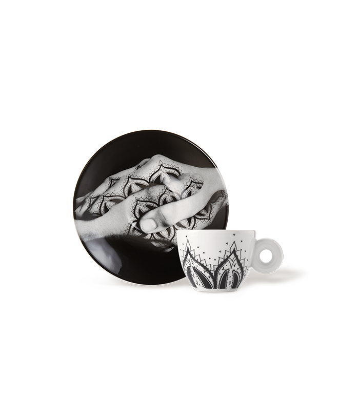 Genesi: 2 espresso kop en schotel - SET A - 2024