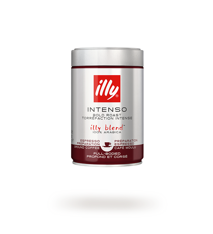 illy gemalen koffie intenso 250g