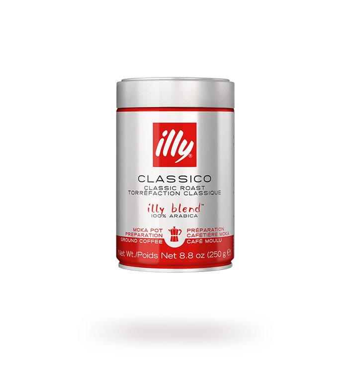 illy gemalen koffie moka 250g