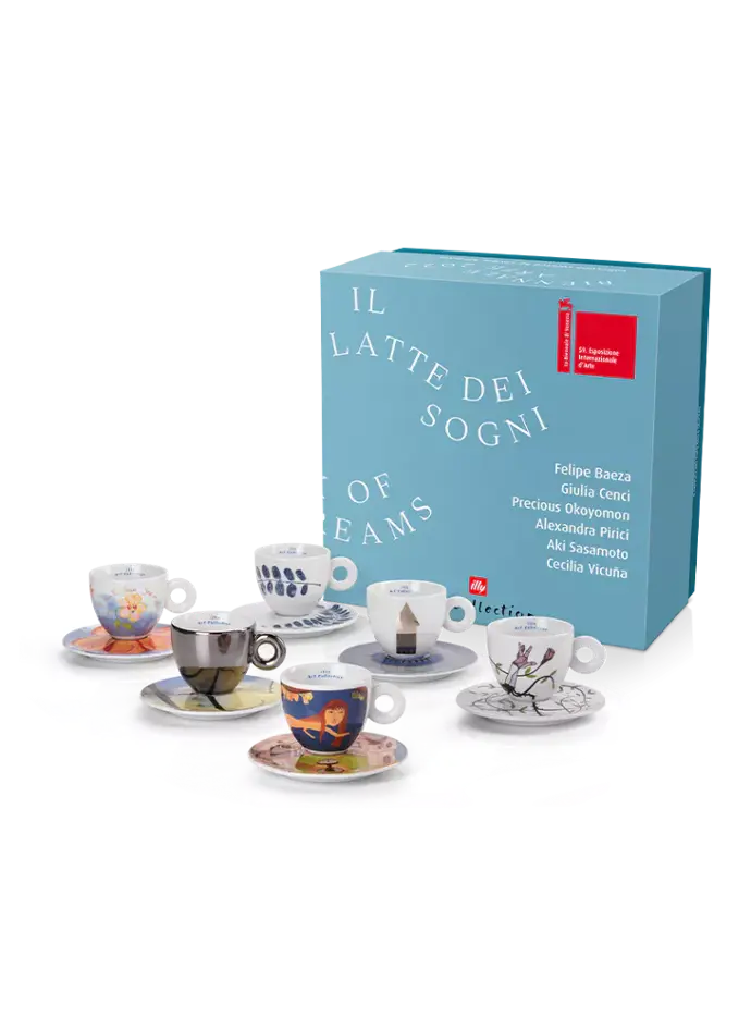 Biënnale 2022 - Set met 6 cappuccinokopjes