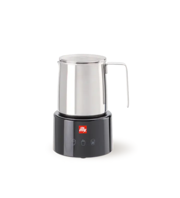 illy melkopschuimer zwart