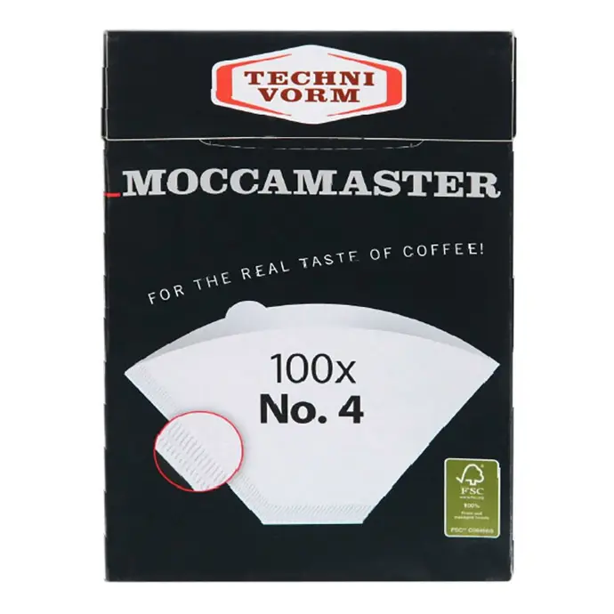 Moccamaster filterpapier wit maat 4