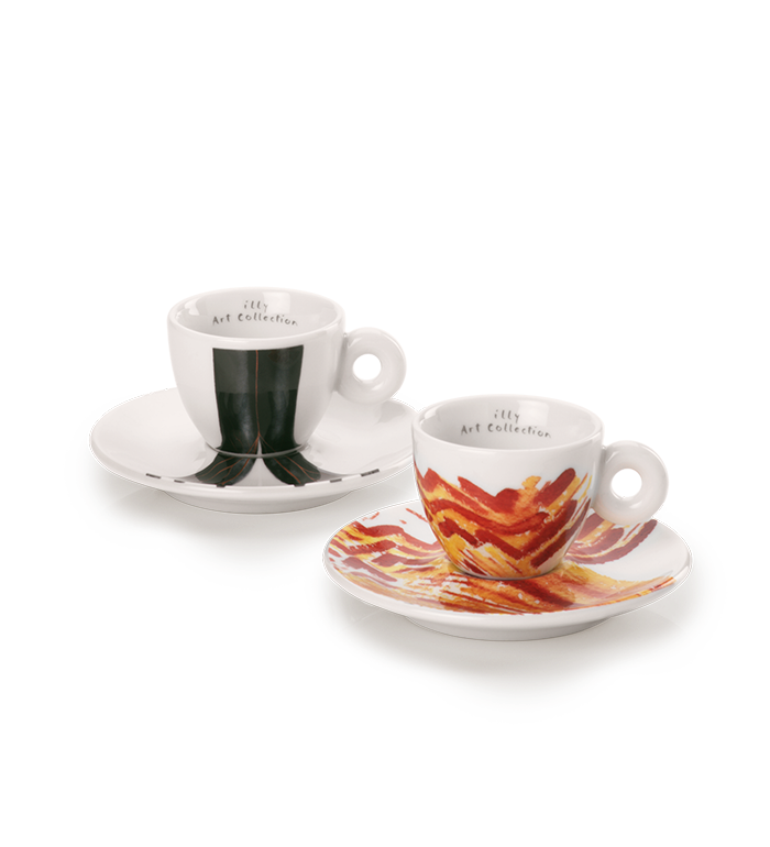 Genesi: 2 espresso kop en schotel - SET B - 2024