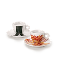 Genesi: 2 espresso kop en schotel - SET B - 2024