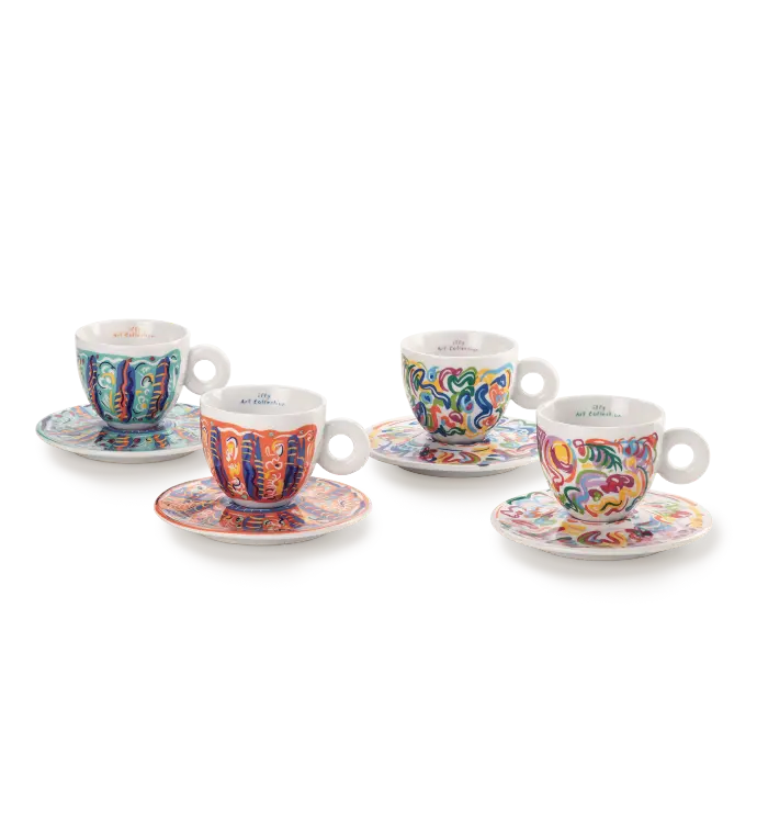 Sol Calero: 4 cappuccino kop en schotel - 2025