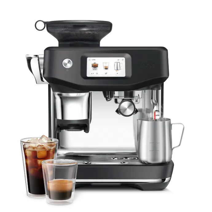 Sage Barista Touch Impress Black Truffle – met koude extractie