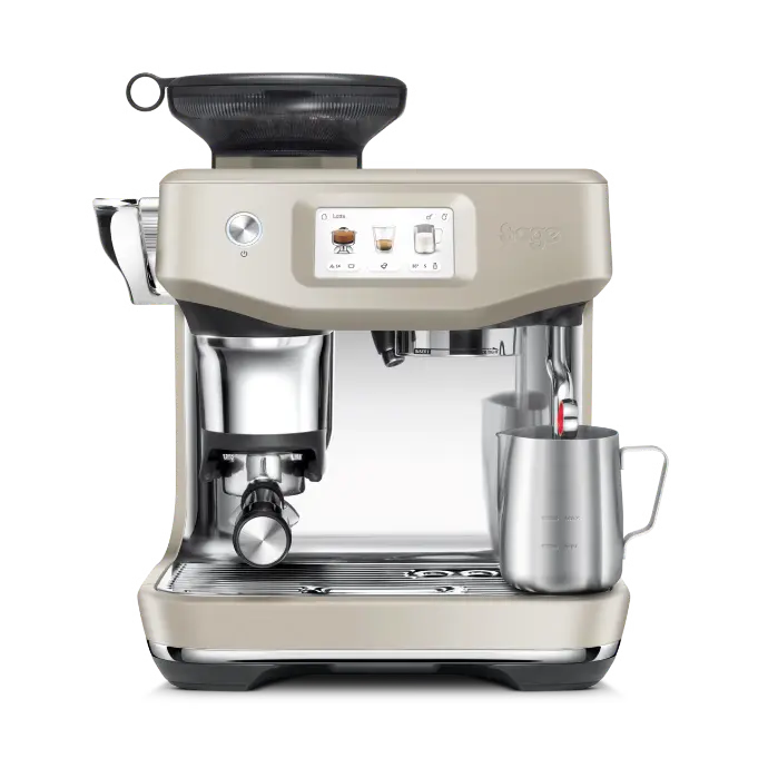 Sage The Barista Touch Impress Almond Nougat – met koude extractie