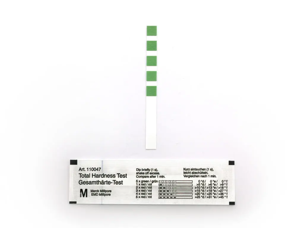 Jura waterhardheidsteststrip
