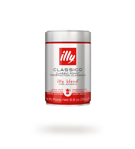 [8866] illy gemalen koffie moka 250g