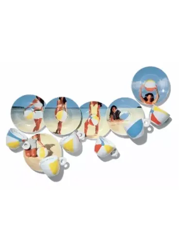 [ARTCOLLECTION18] Marina Abramović 2002 - 6 espresso kop en schotel  