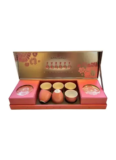 [ARTCOLLECTION2502] Michael Lin: Gift Box 6 cappuccino kopjes