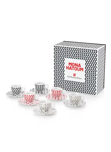 [23886] Mona Hatoum 6 espresso koppen - 2021