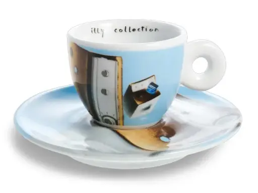 [ARTCOLLECTION29] illy collection- 2001 -Norma Jean Wasmachine- 1 espresso cup