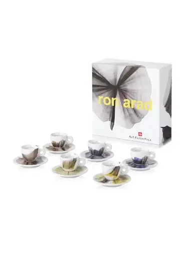 [ARTCOLLECTION62] Ron Arad 6 espresso kop en schotel