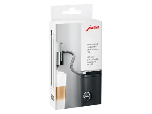 [24113] Jura  melkslang met roestvrijstalen ommanteling HP2