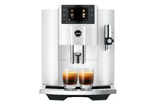 [15585] Jura E8 Piano White (EC)