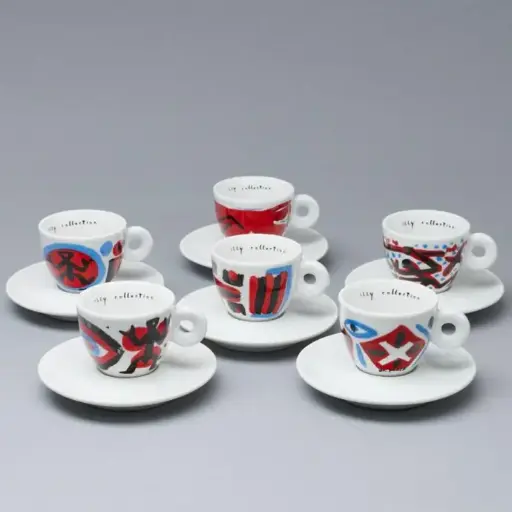 illy art collection -1997- Penck Roma Aeterna 6 espresso 