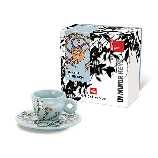 [25790] Biënnale 2026: 1 espresso kop en schotel Thania Petersen (Set C) 